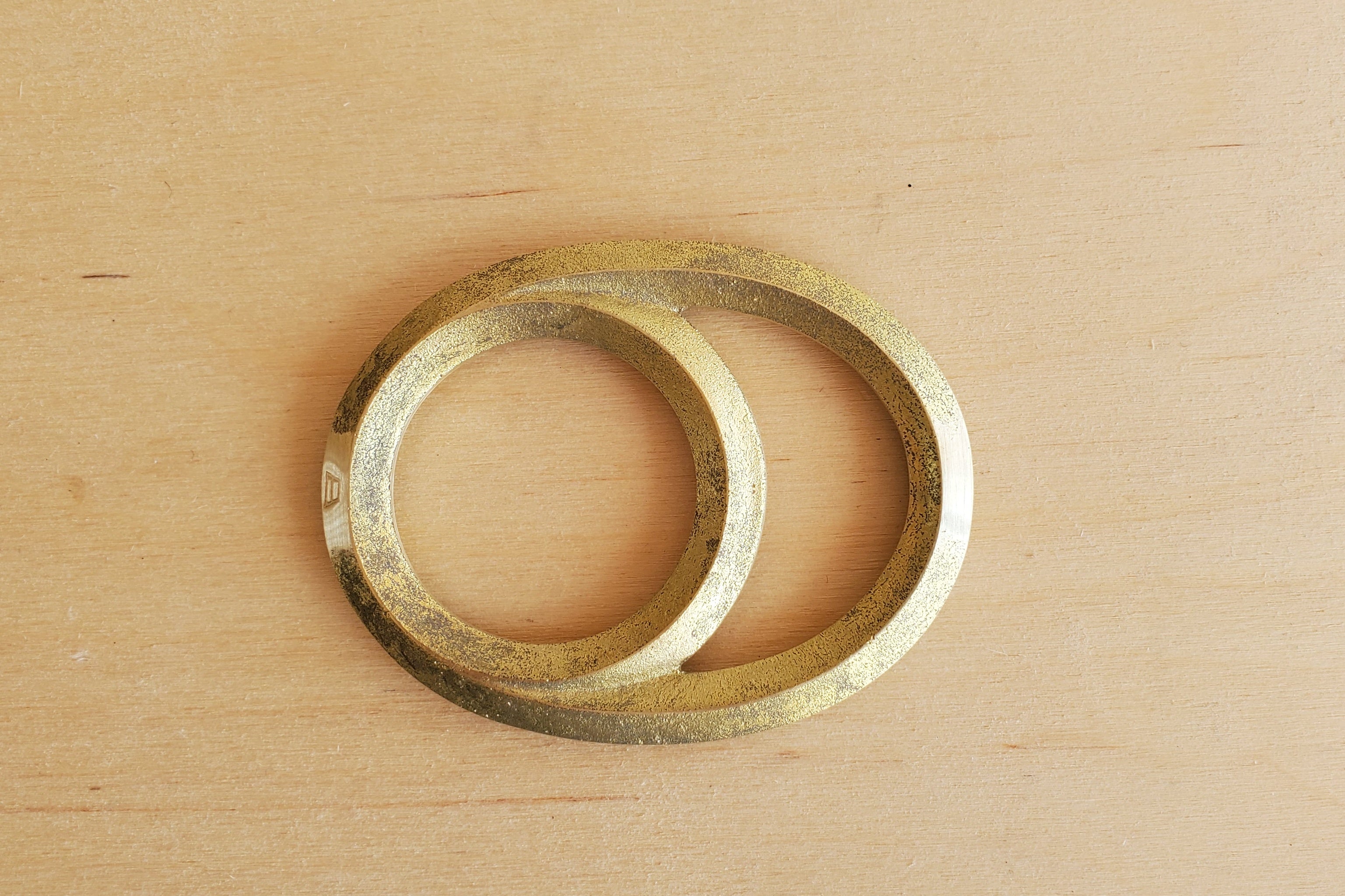 Japanese Brass Bottle Opener "Eclipse"
