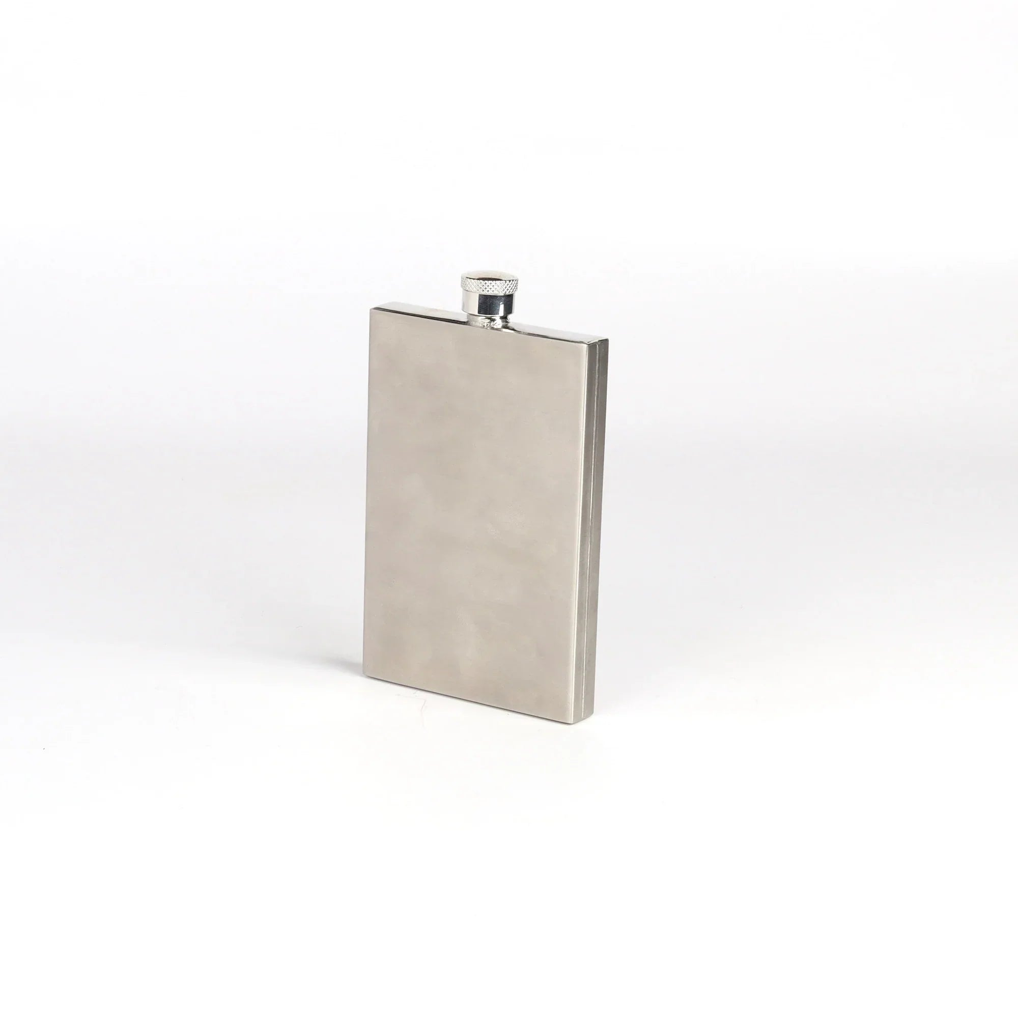 Hip Flask 3oz Square in Stainless Steel