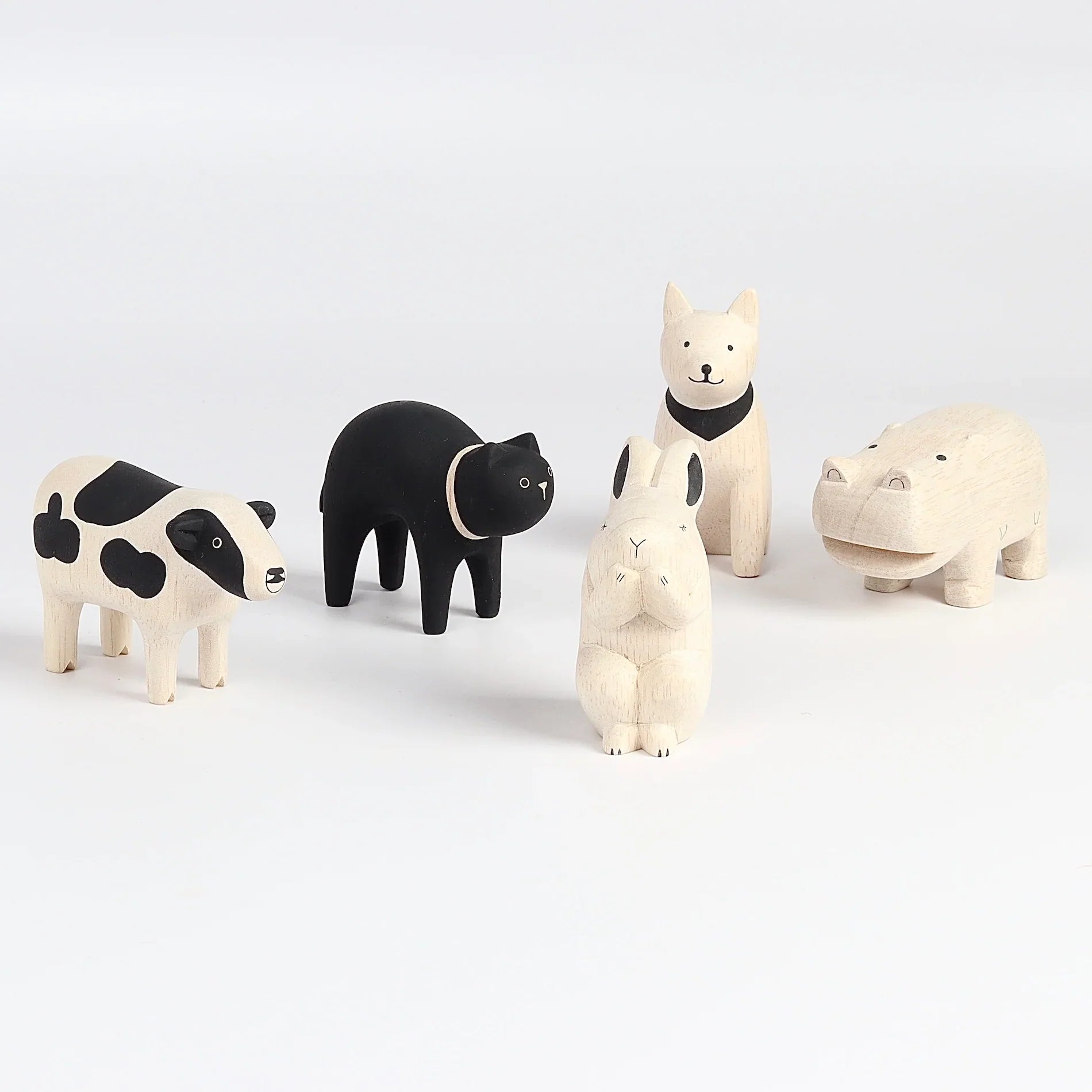 T-Lab Wooden Animals Web Selection