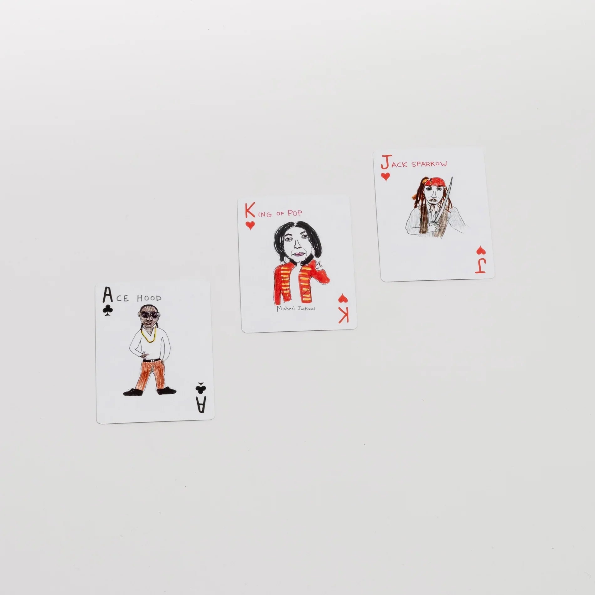 Unfortunate Portrait Playing Cards